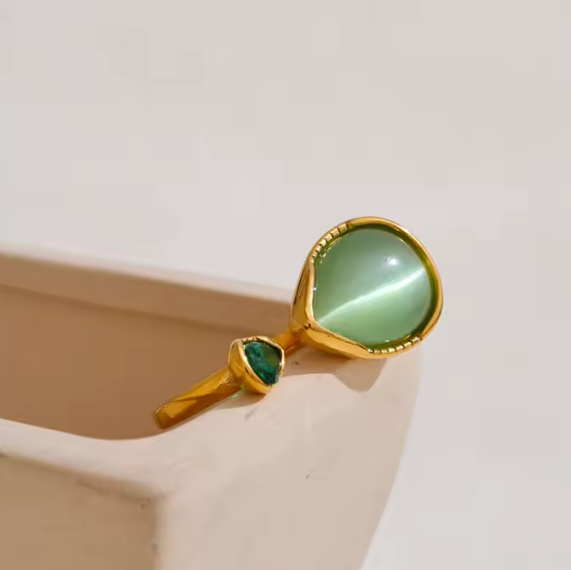 Gilded Harmony Ring