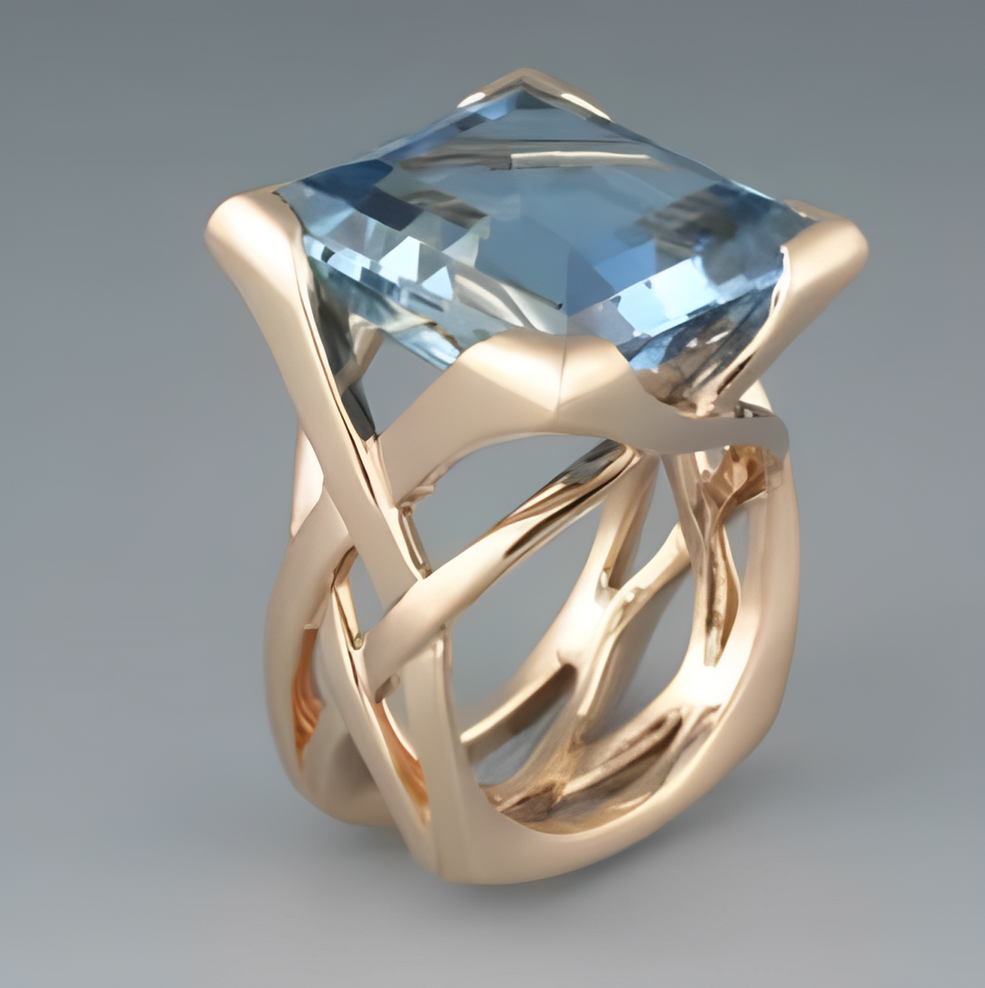 Celestial Tangle Ring