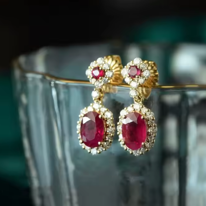 Imperial Orchid Earrings