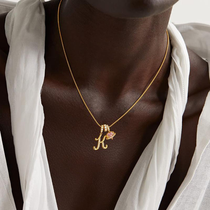 The Initial Letter Necklace