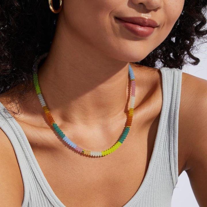 Svelte Boho Beaded Gemstones