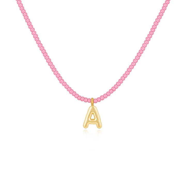 The Colorful Letter Necklace new
