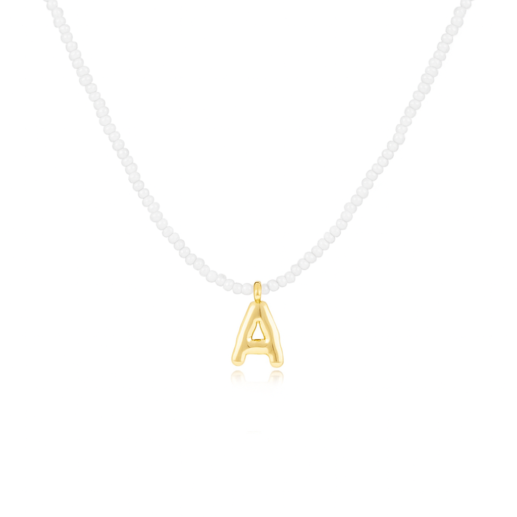 The Colorful Letter Necklace new