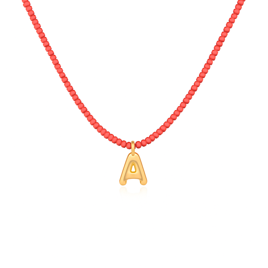 The Colorful Letter Necklace new