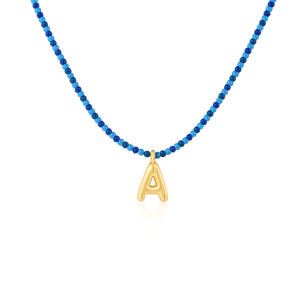 The Colorful Letter Necklace new