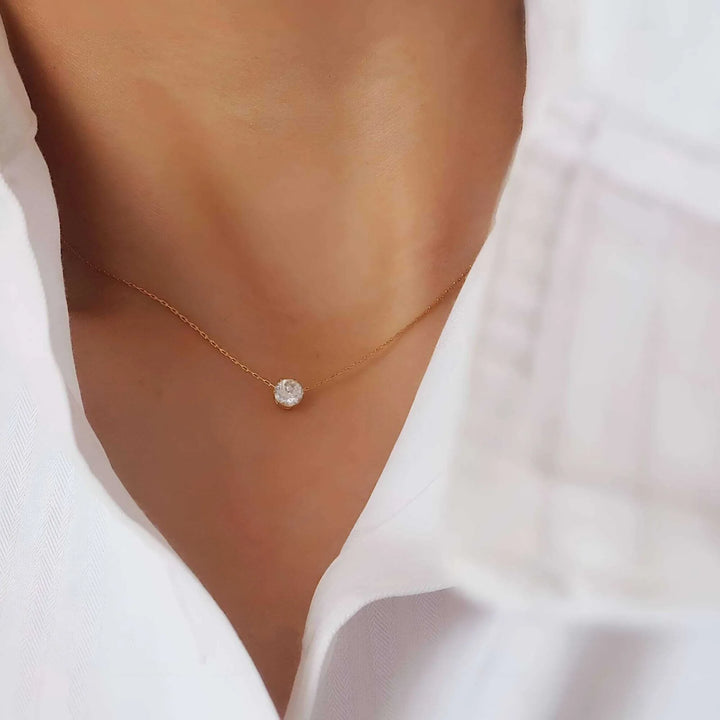 Dainty Dimond Necklace