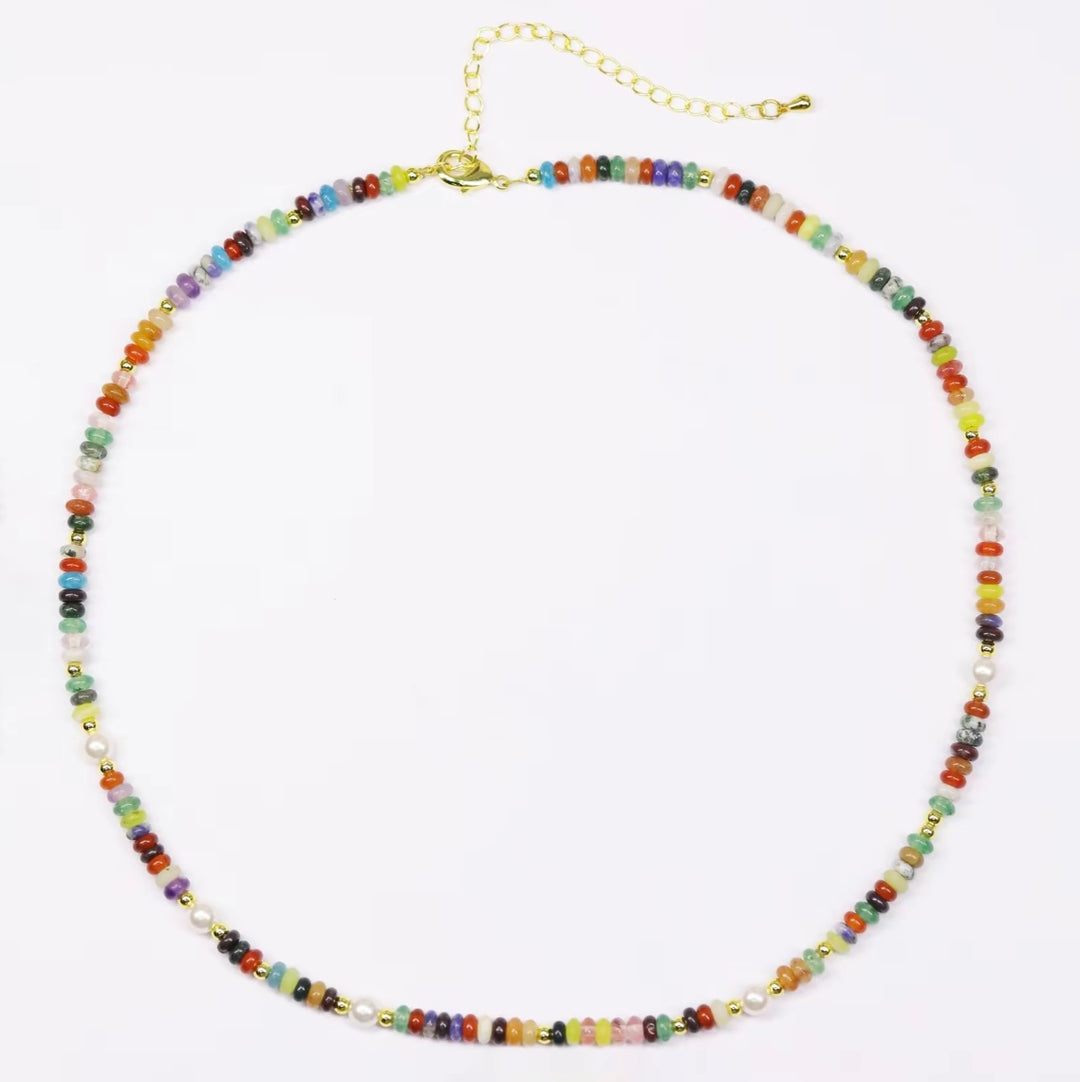 Svelte Boho Beaded Gemstones