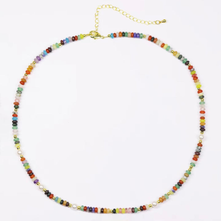 Svelte Boho Beaded Gemstones