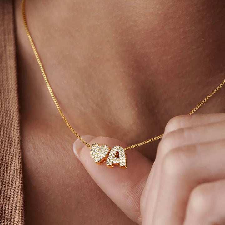 The Heart&Bubble Necklace