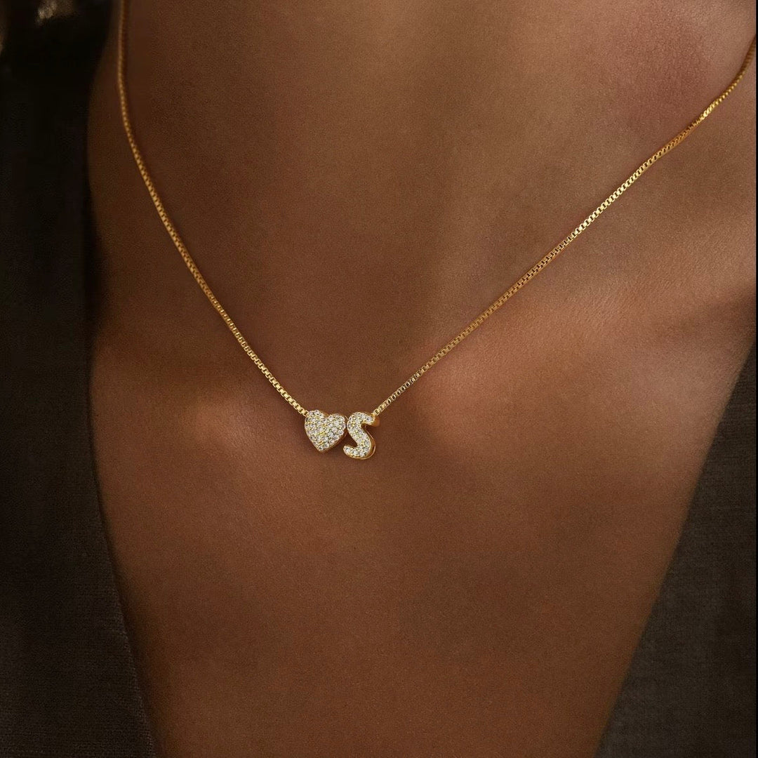 The Heart&Bubble Necklace
