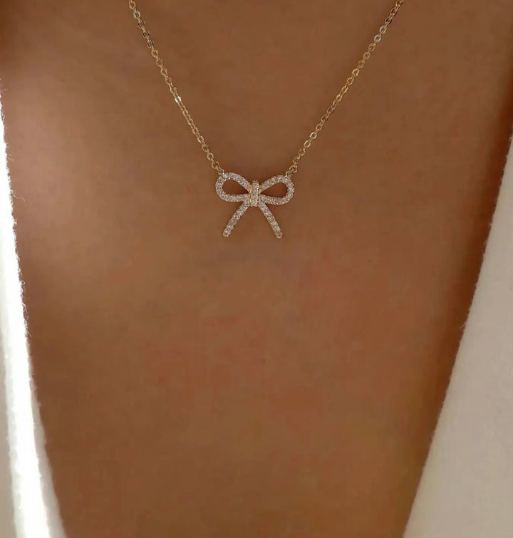 The Dainty Bow Necklace