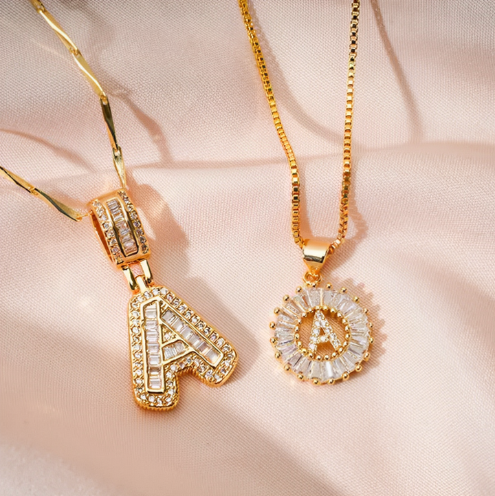 Svelte Initial Letter Pendant