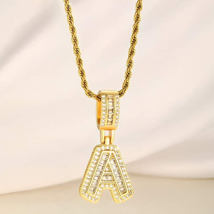 Svelte Initial Letter Pendant