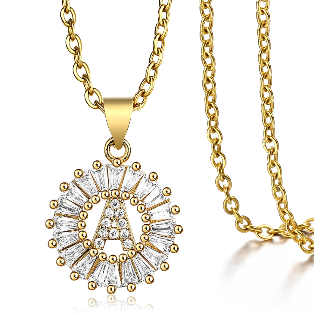 Svelte Initial Letter Pendant