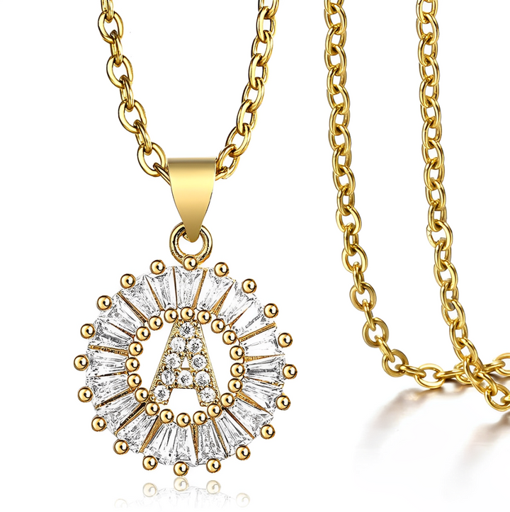Svelte Initial Letter Pendant
