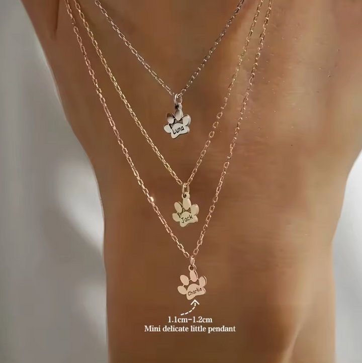 Tiny Paw Necklace