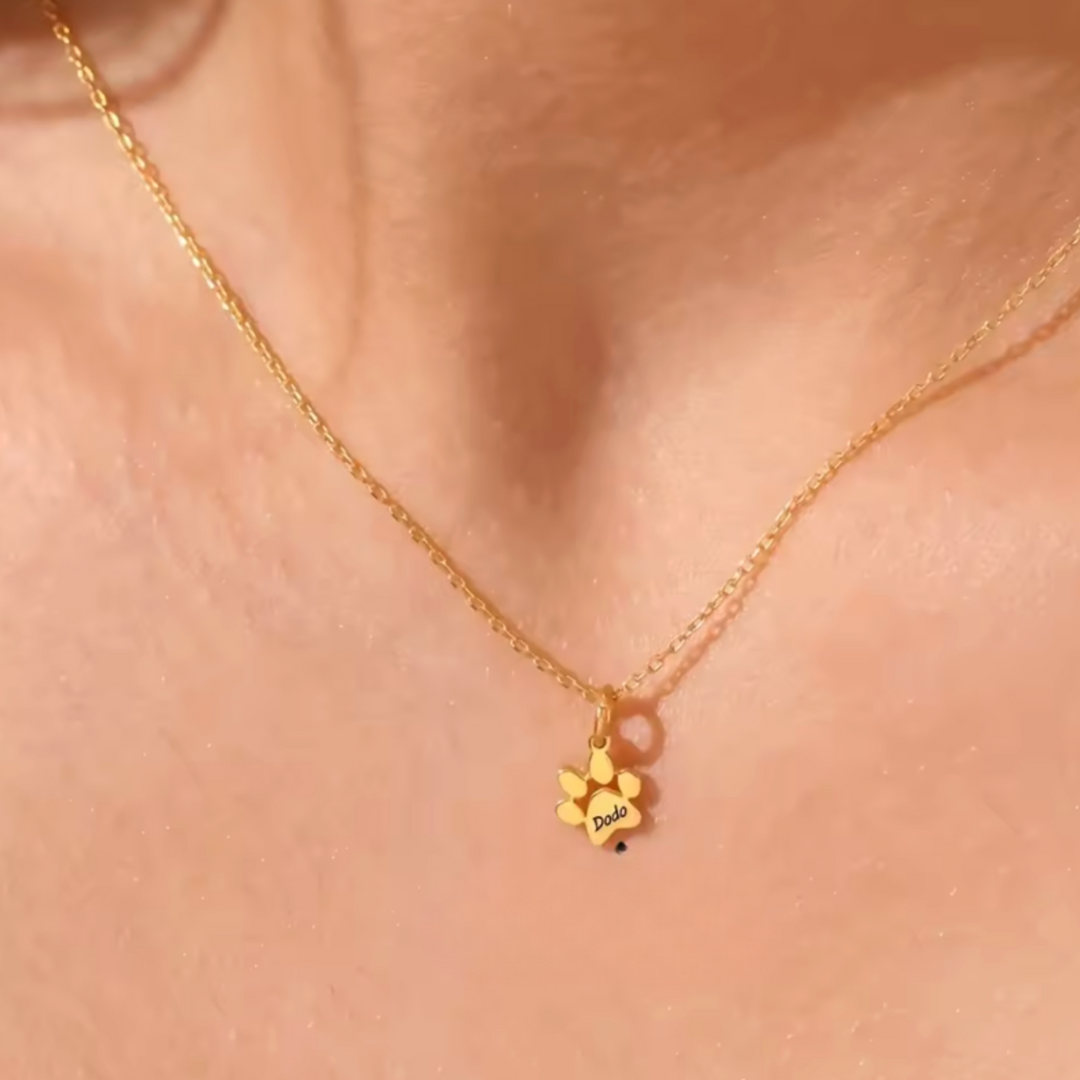Tiny Paw Necklace