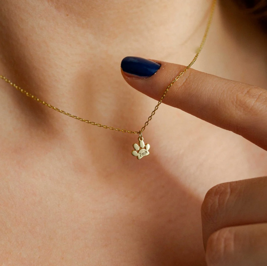 Tiny Paw Necklace