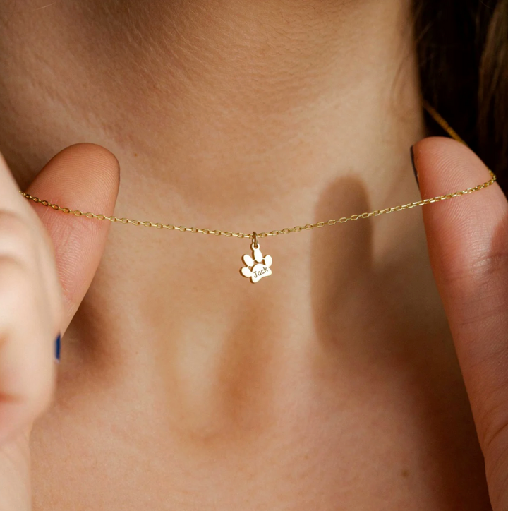 Tiny Paw Necklace