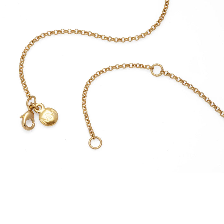 Turquoise Bubble Initial Necklace