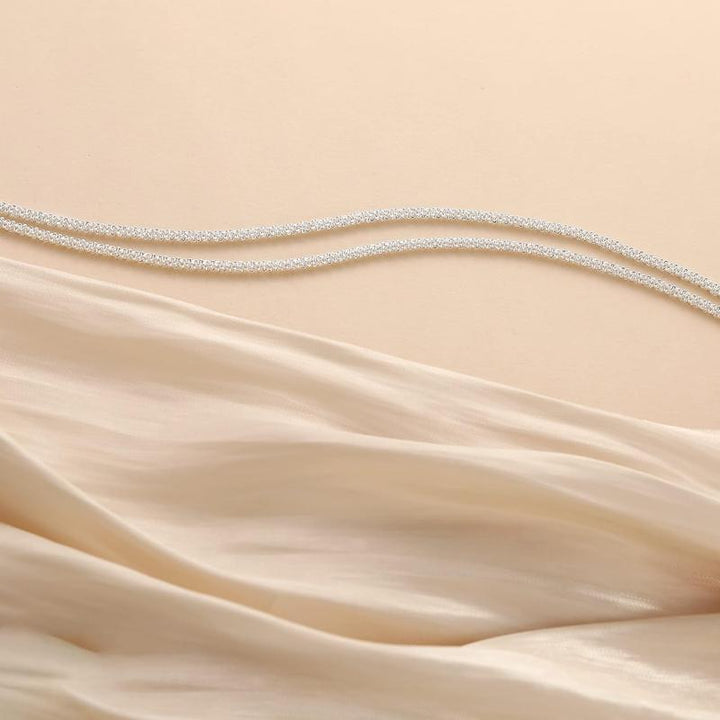 Diamond Link Anklets