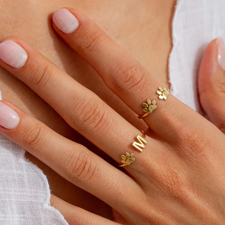 The Paw Print Ring