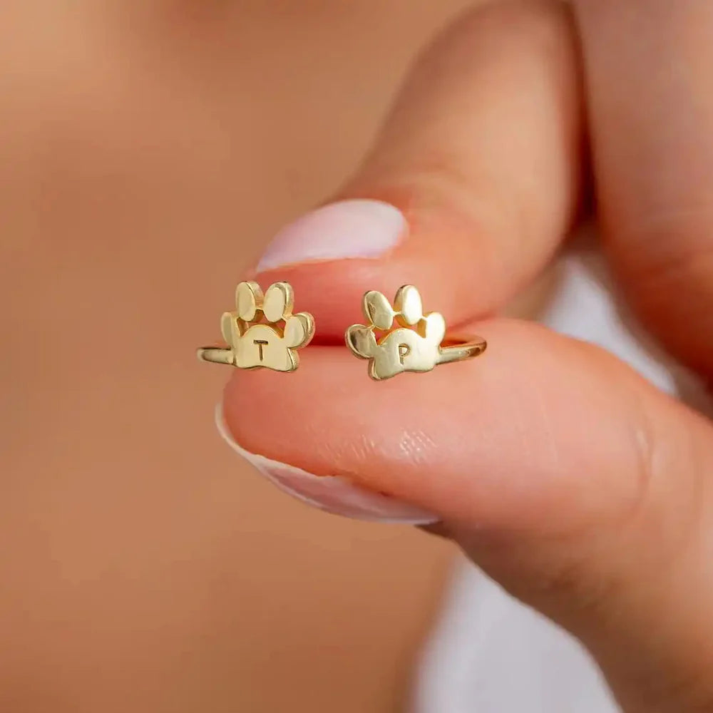 The Paw Print Ring