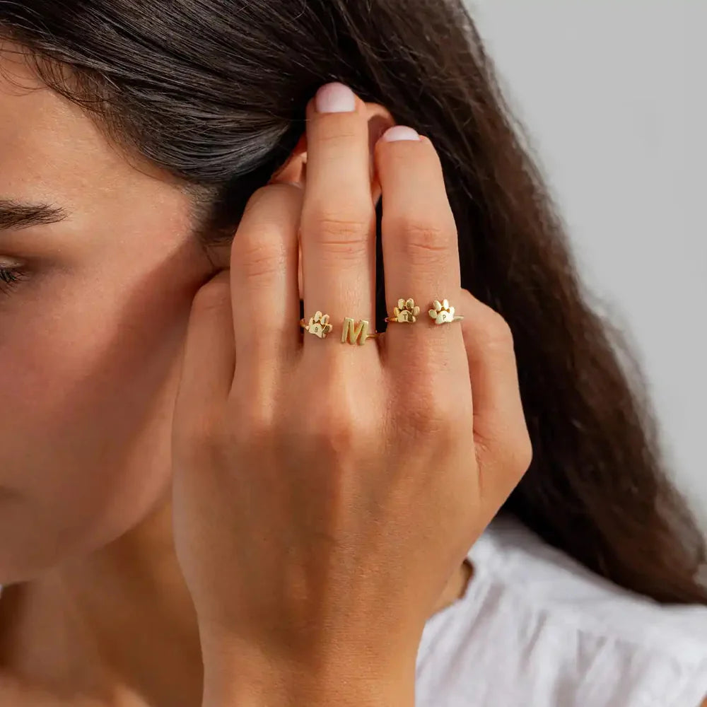 The Paw Print Ring