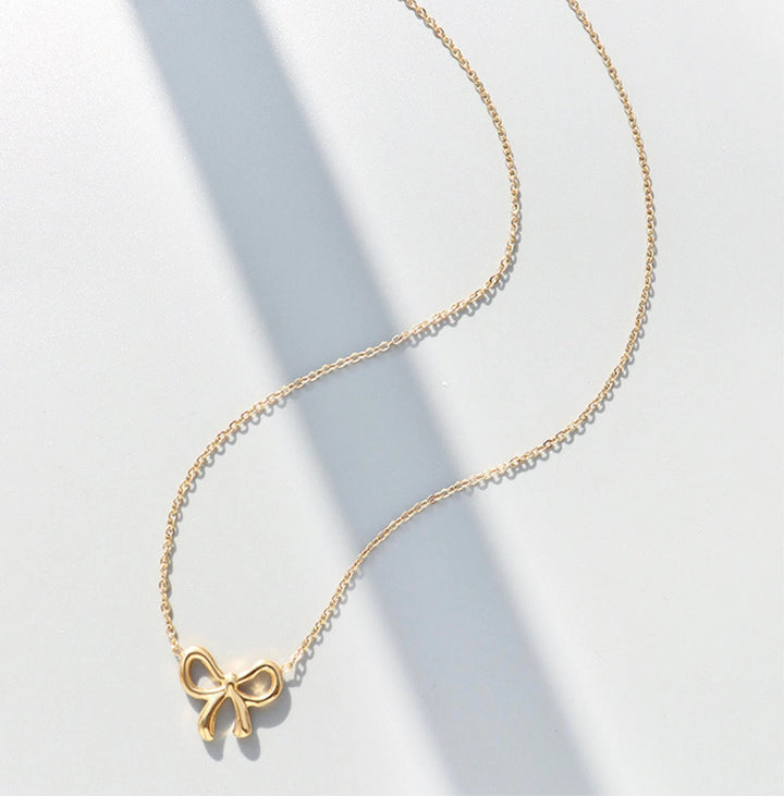 The Dainty Bow Necklace